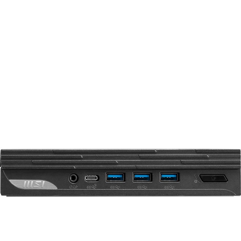 MSI PRO DP10 13M-011BE PC/workstation barebone Zwart i5-1340P Intel SoC