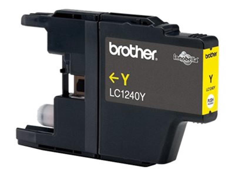 Brother LC-1240Y inktcartridge Origineel Geel 1 stuk(s)