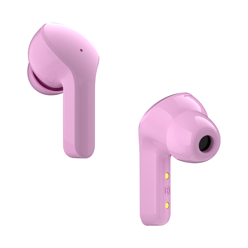 Wireless Earbuds with Charging Case - Pink