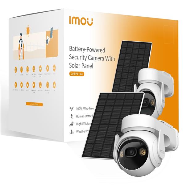 Imou Cell PT Lite Kit Torentje IP-beveiligingscamera Buiten 2304 x 1296 Pixels Muur