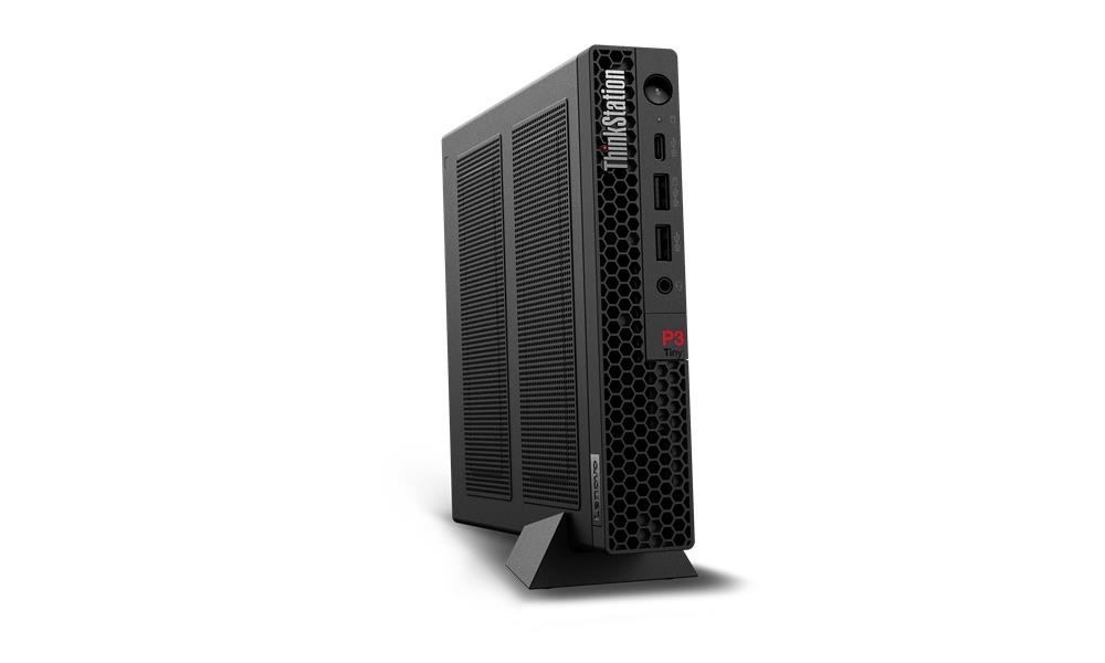 Lenovo ThinkStation P3 Mini PC Intel® Core™ i7 i7-13700T 16 GB DDR5-SDRAM 512 GB SSD NVIDIA Quadro T1000 Windows 11 Pro Zwart