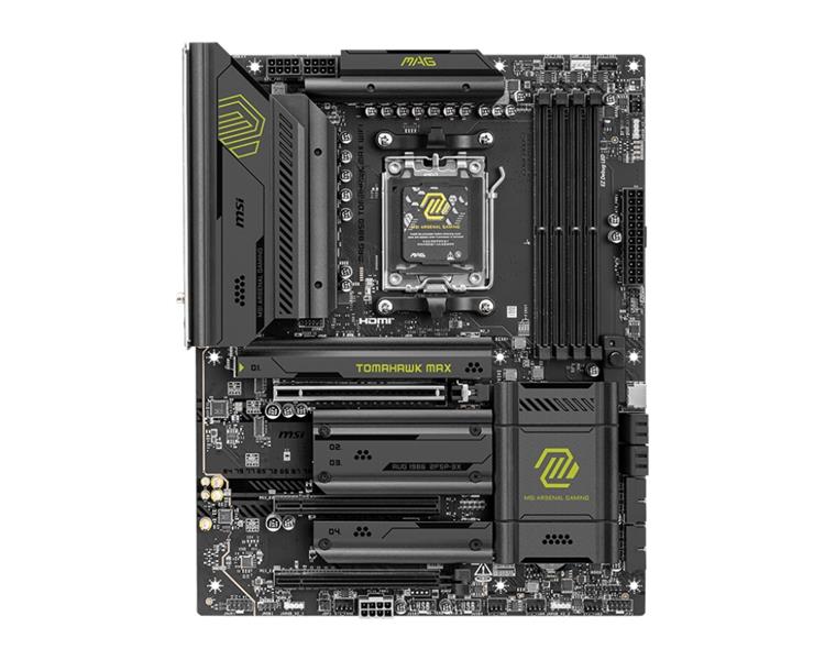 MSI MAG B850 TOMAHAWK MAX WIFI moederbord AMD B850 Socket AM5 ATX