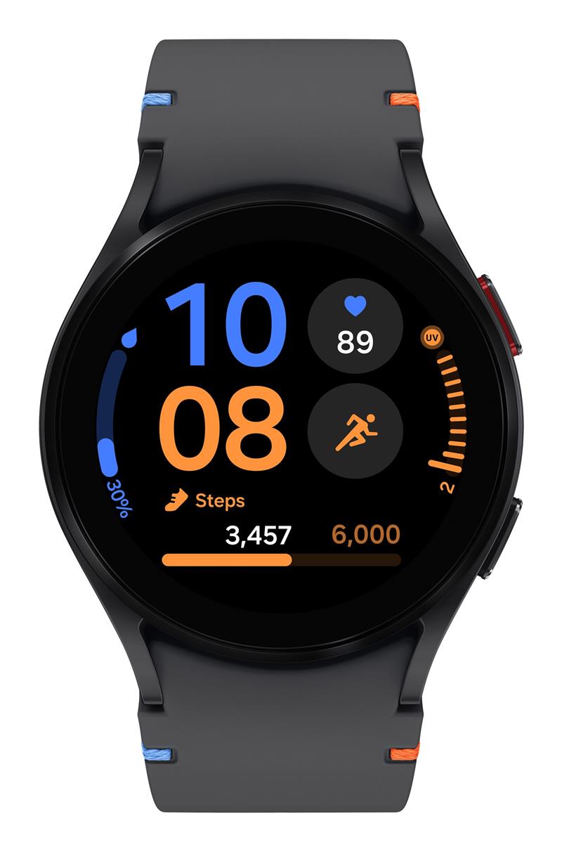 Samsung Galaxy Watch FE 3,05 cm (1.2"") AMOLED 40 mm Digitaal 396 x 396 Pixels Touchscreen Zwart Wifi GPS