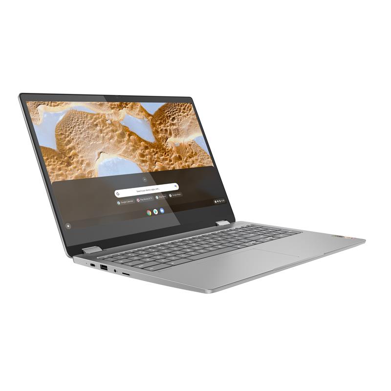 Lenovo IdeaPad Flex 3 Chrome Intel® Celeron® N N4500 Chromebook 39,6 cm (15.6"") Touchscreen Full HD 8 GB LPDDR4x-SDRAM 128 GB eMMC Wi-Fi 6 (802.11ax)