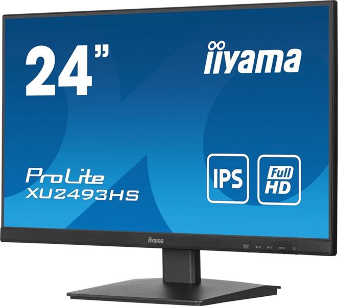 iiyama ProLite XUB2493HS-B6 computer monitor 60,5 cm (23.8"") 1920 x 1080 Pixels Full HD LED Zwart