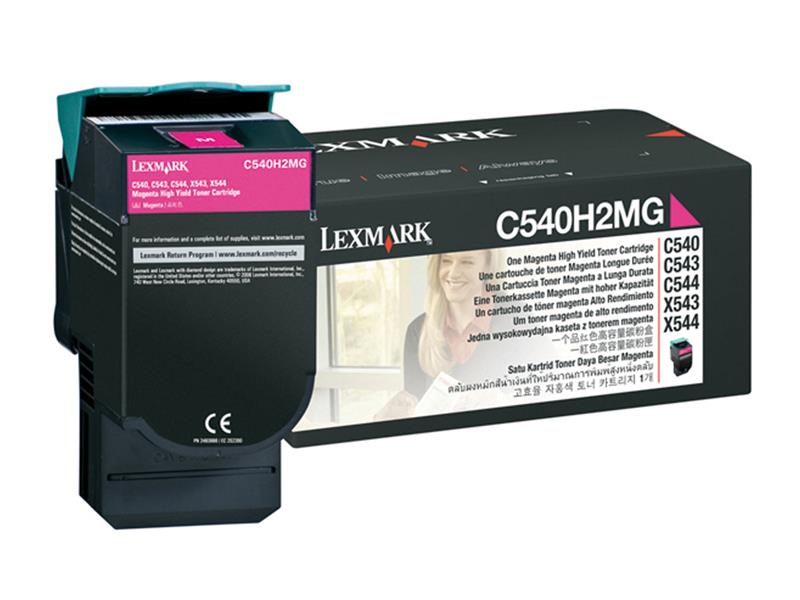 Lexmark C54x, X54x 2K magenta tonercartridge