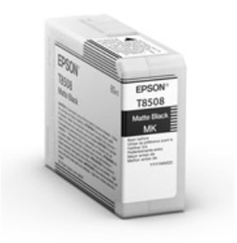 EPSON Singlepack Matte Black T85080N