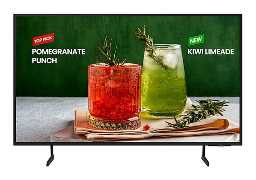 Samsung LH43BEDHLGUXEN beeldkrant Digitale signage flatscreen 109,2 cm (43"") Wifi 4K Ultra HD Zwart Tizen 16/7