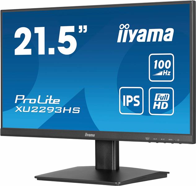 iiyama ProLite XU2293HS-B6 computer monitor 54,6 cm (21.5"") 1920 x 1080 Pixels Full HD LED Zwart