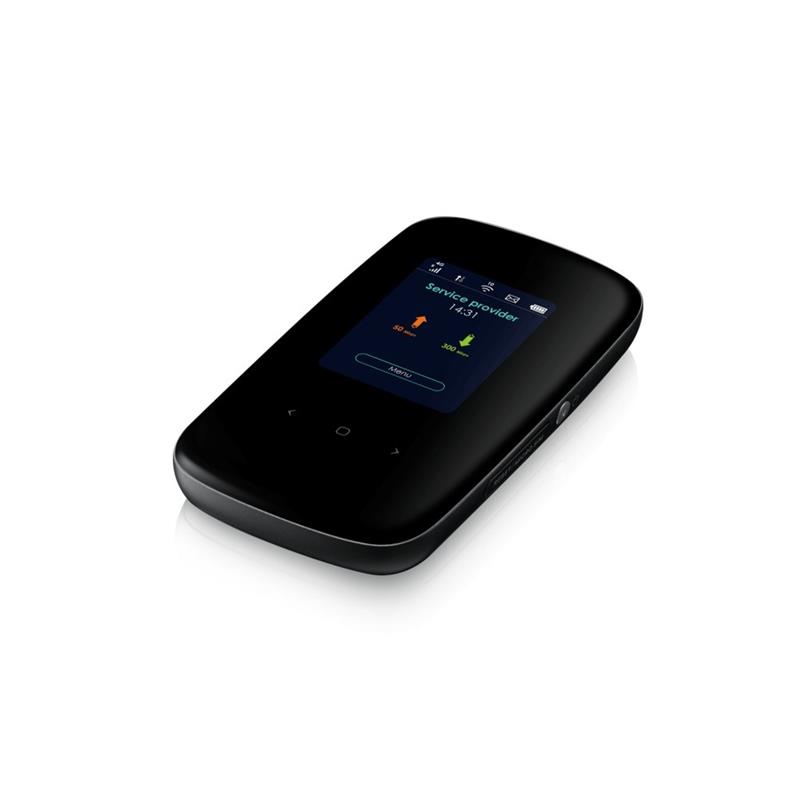 Zyxel LTE2566-M634 draadloze router Dual-band (2.4 GHz / 5 GHz) 4G Zwart