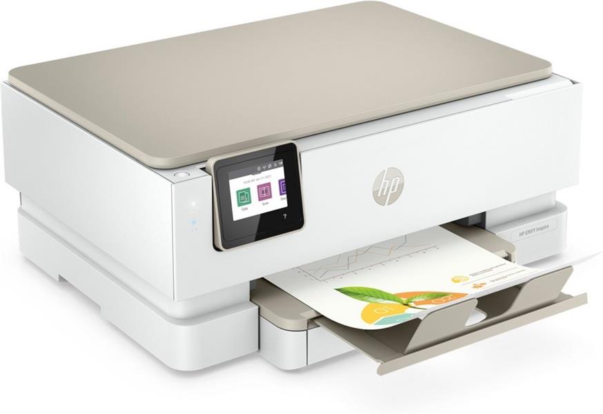 HP ENVY HP Inspire 7220e All-in-One printer, Kleur, Printer voor Home, Printen, kopiëren, scannen, Draadloos; HP+; Geschikt voor HP Instant Ink; Scan 