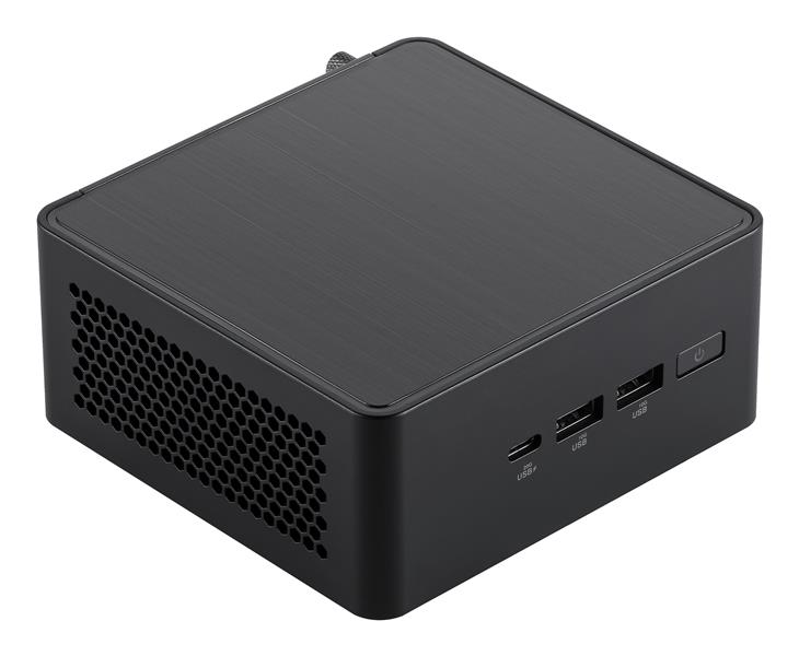 ASUS NUC 14 Pro 90AR0062-M00060 PC/workstation barebone UCFF Zwart 125H