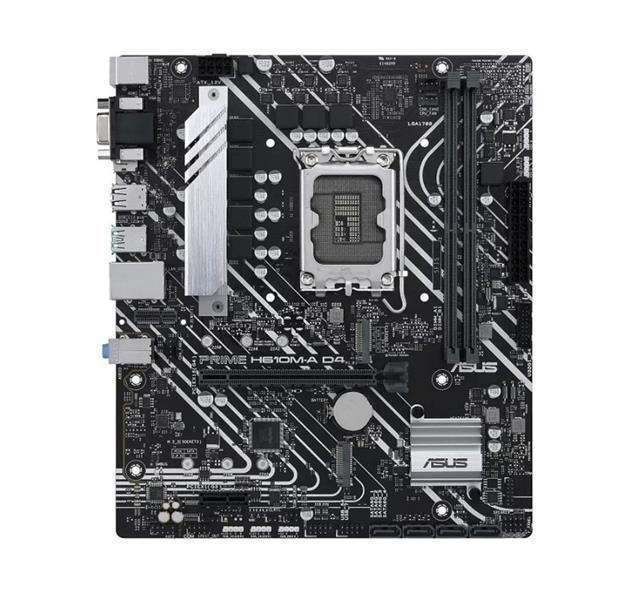 ASUS PRIME H610M-A D4-CSM Intel H610 LGA 1700 micro ATX