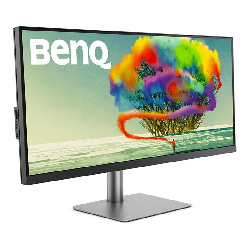 BenQ PD3420Q computer monitor 86,4 cm (34"") 3440 x 1440 Pixels Quad HD LED Grijs