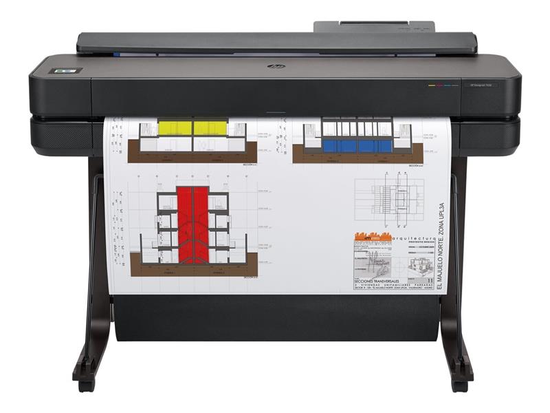 HP Designjet T650 grootformaat-printer Wifi Thermische inkjet Kleur 2400 x 1200 DPI 914 x 1897 mm Ethernet LAN