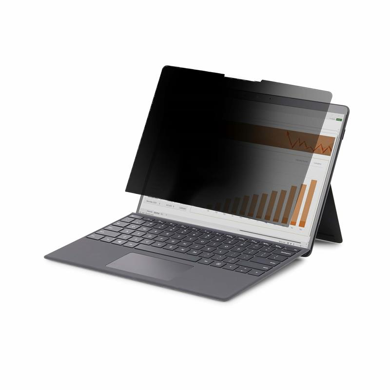 StarTech.com 4-Way 12.4in Surface Laptop Go 1/2/3 Privacy Filter, Portrait/Landscape, Touch-Enabled, +/- 30° Kijkhoek, Blauw licht Reductie, Matte Afw