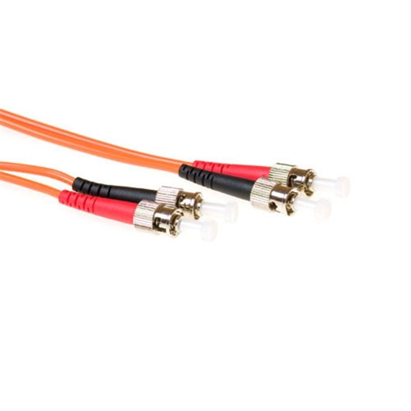 Ewent EL1003 Glasvezel kabel 3 m ST OM1 Oranje