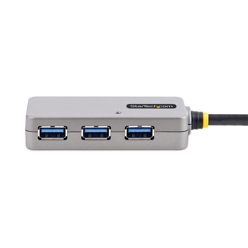 StarTech.com U01043-USB-EXTENDER interface hub USB 3.2 Gen 1 (3.1 Gen 1) Type-A 5000 Mbit/s Zwart, Zilver