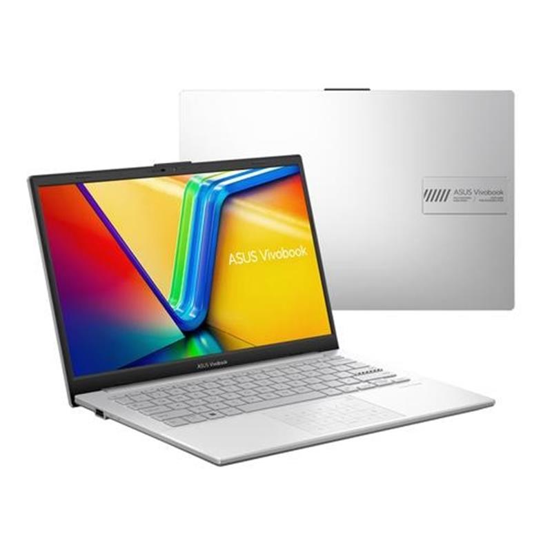 ASUS Vivobook Go 14 E1404FA-NK079W 7320U Notebook 35 6 cm 14 Full HD AMD Ryzen tm 3 8 GB LPDDR5-SDRAM 256 GB SSD Wi-Fi 5 802 11ac Windows 11 Home Zilv