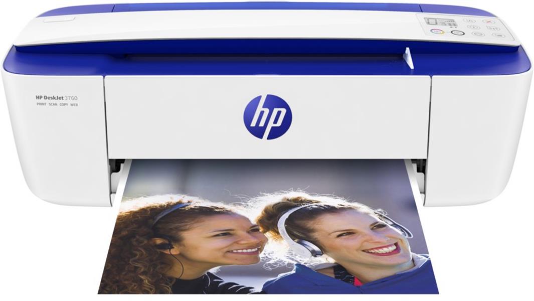 HP DeskJet 3760 Thermische inkjet 1200 x 1200 DPI 19 ppm A4 Wi-Fi