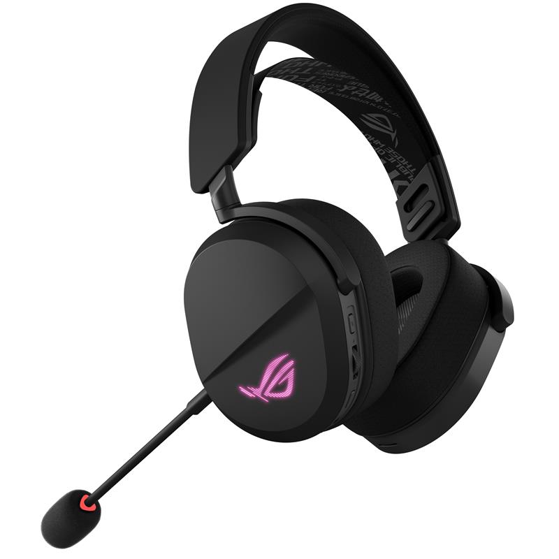 ASUS ROG Pelta Headset Bedraad en draadloos Hoofdband Gamen USB Type-C Bluetooth Zwart