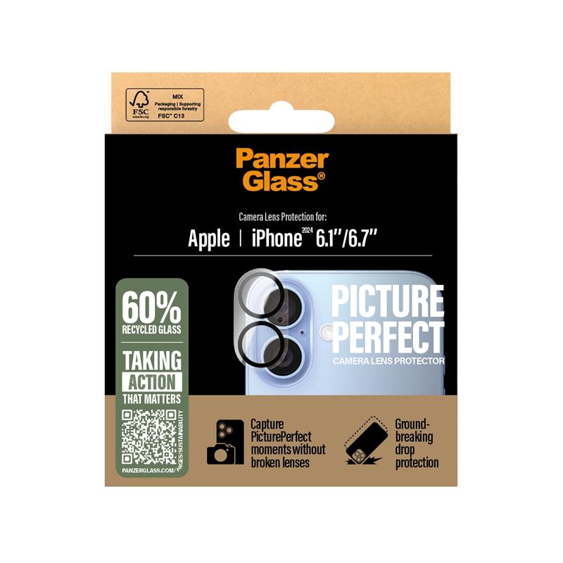 PanzerGlass PG PP Lens Protect iPhone 16 6.1/6.7Inch