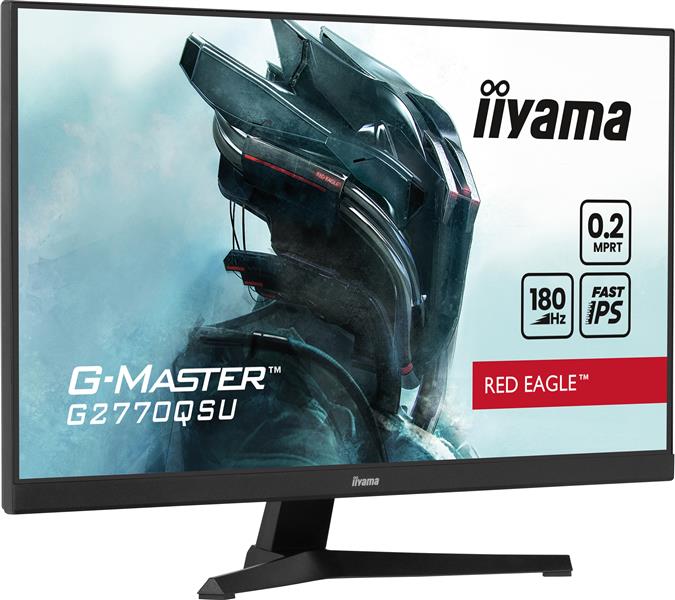 iiyama G-MASTER G2770QSU-B6 computer monitor 68,6 cm (27"") 2560 x 1440 Pixels Wide Quad HD LED Zwart