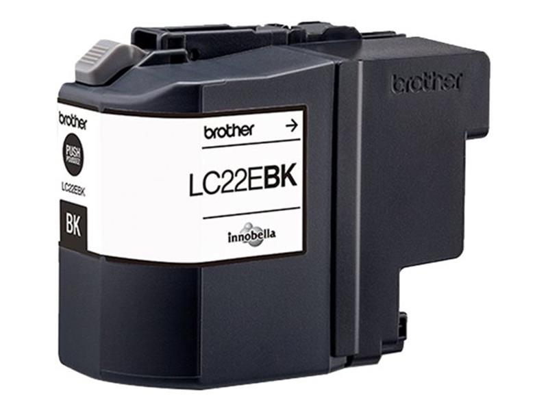 Brother LC-22EBK inktcartridge Origineel Zwart 1 stuk(s)