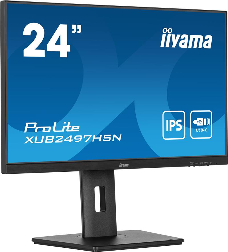 iiyama ProLite XUB2497HSN-B1 LED display 61 cm (24"") 1920 x 1080 Pixels Full HD Zwart