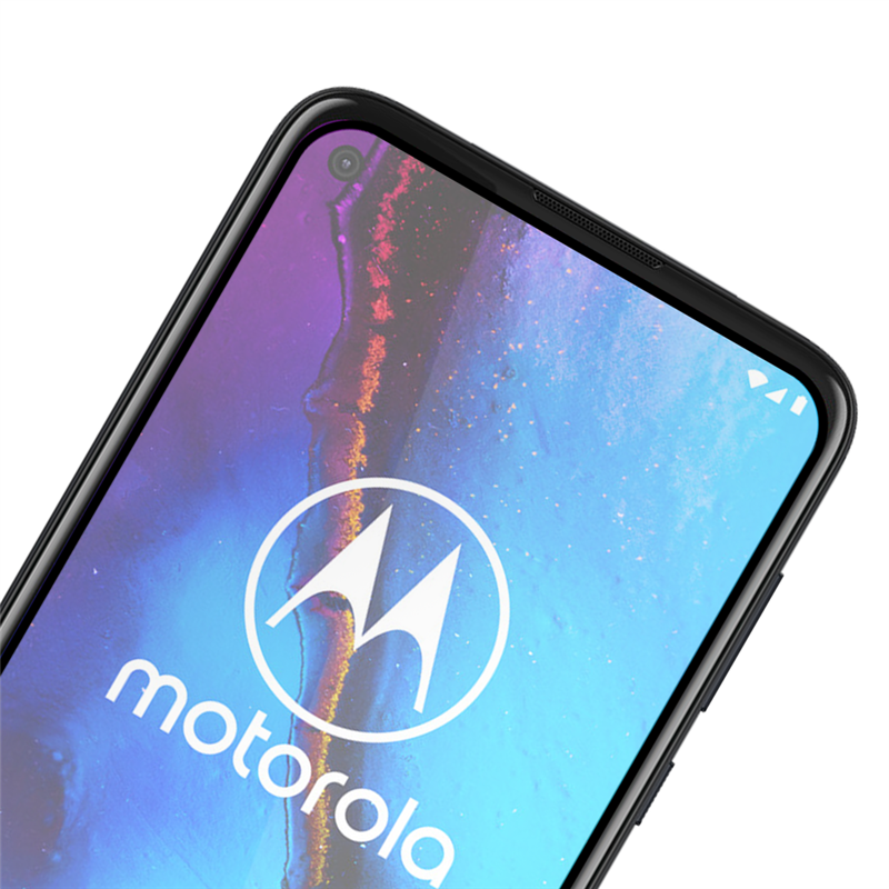 Motorola Moto G Pro - Full Cover Screenprotector Tempered Glass - Black