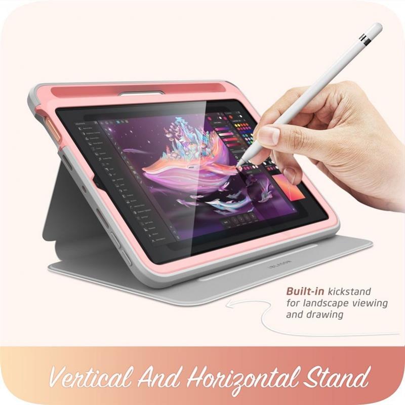 Supcase iPad Mini 6 - Cosmo Case - Marble Pink