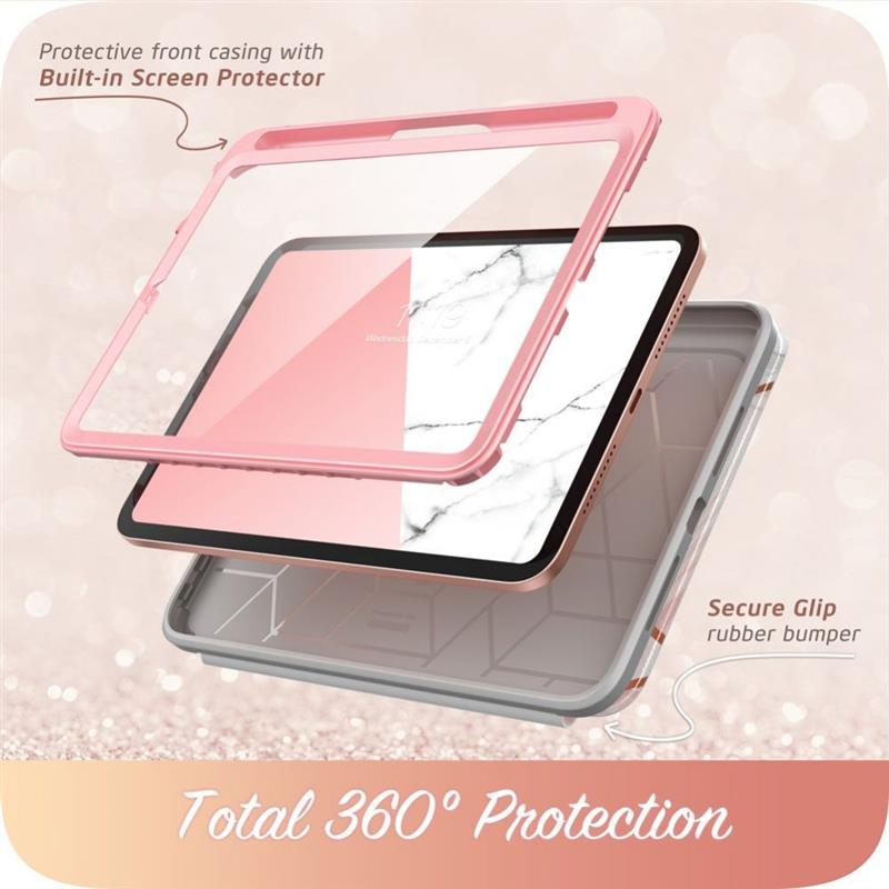 Supcase iPad Mini 6 - Cosmo Case - Marble Pink