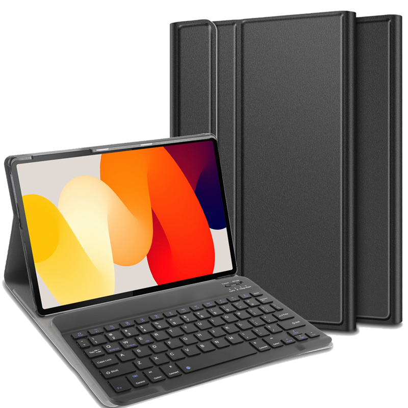 Xiaomi Redmi Pad SE - Premium Bluetooth Keyboard Cover Qwerty