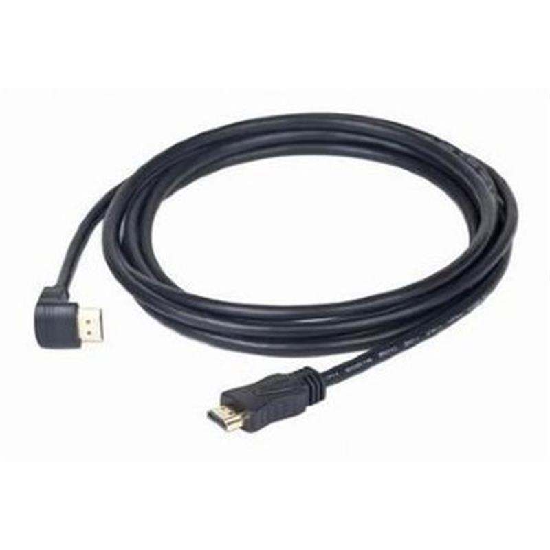 High Speed HDMI kabel met Ethernet haakse aansluiting 3 m