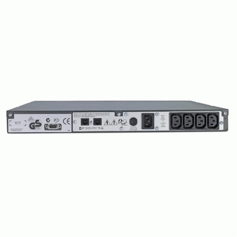 APC Smart-UPS 450VA noodstroomvoeding 4x C13 uitgang, rack mountable, serieel