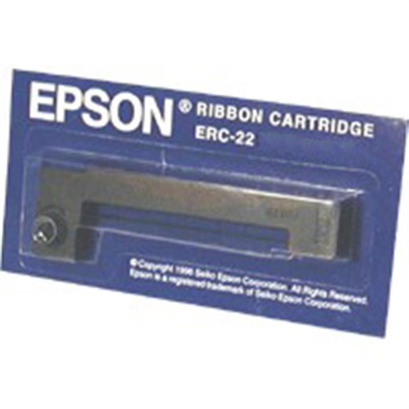 Epson Ribbon Cartridge M-180/190 series, longlife, black (ERC22B)