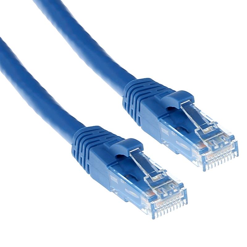 ACT IS8601 netwerkkabel Blauw 1 m Cat6 U/UTP (UTP)