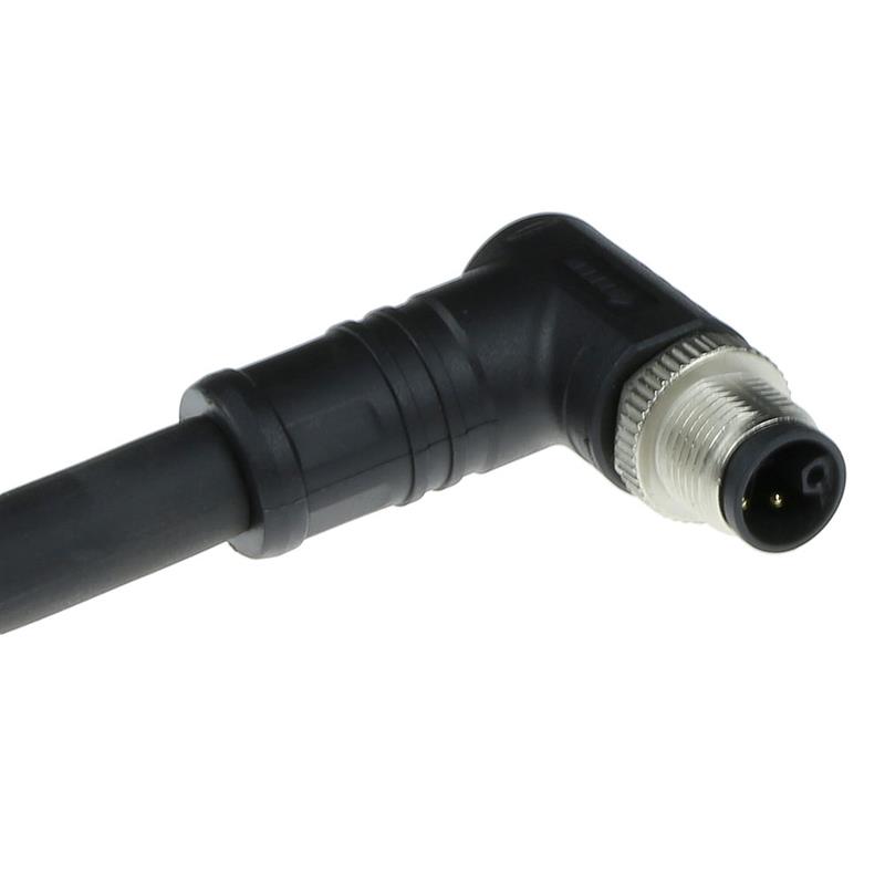 Amphenol M SERIES 5 polig connector male M12 L-coding molded male