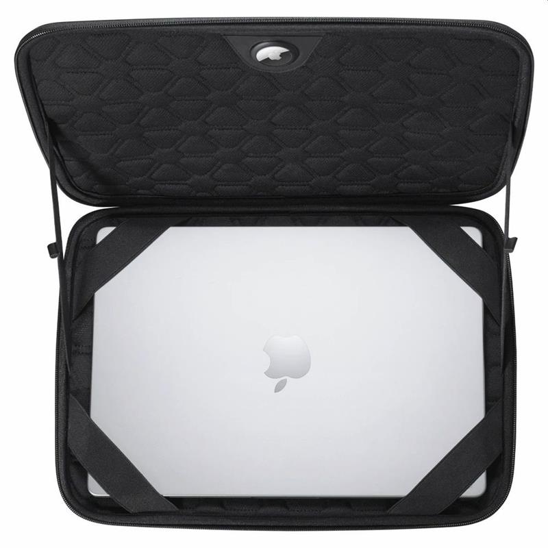 Spigen Laptop Case 13 - 14 inch - Rugged Armor Pouch Pro - Black