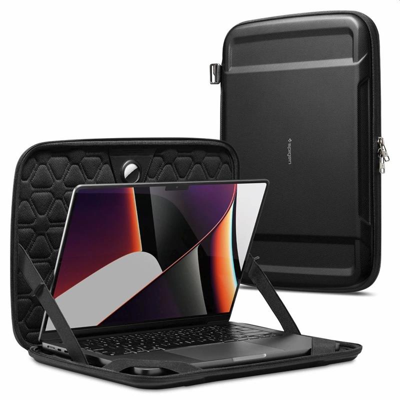 Spigen Rugged Armor Pouch Pro Case Laptop 15 16 inch Black 
