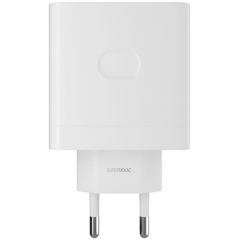 OnePlus USB-A Adapter 65W SUPERVOOC - White