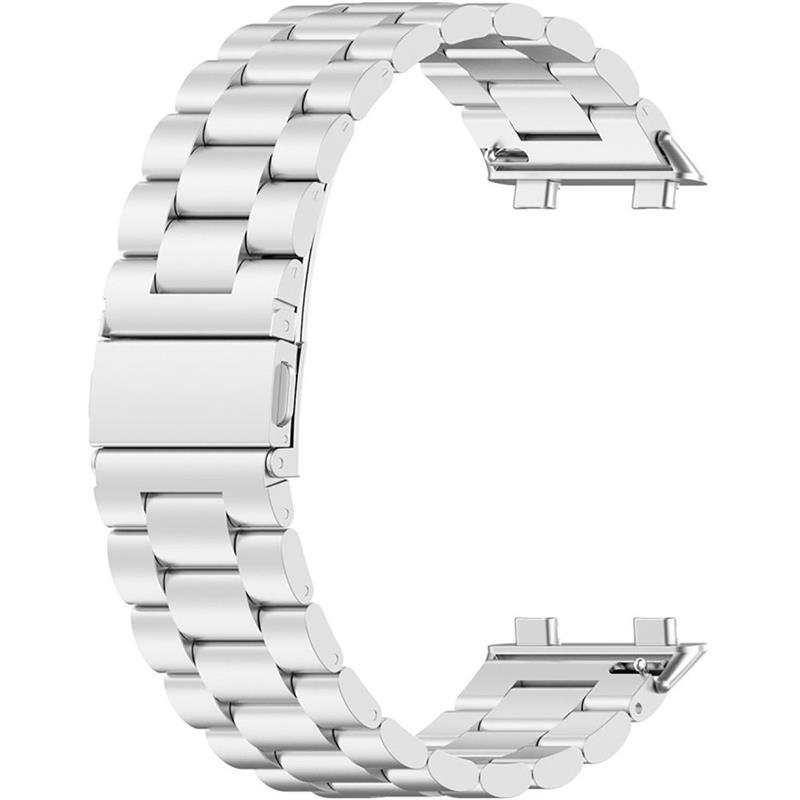 Watch Strap Oppo Watch 2 42mm - Metal Steel Band - Silver