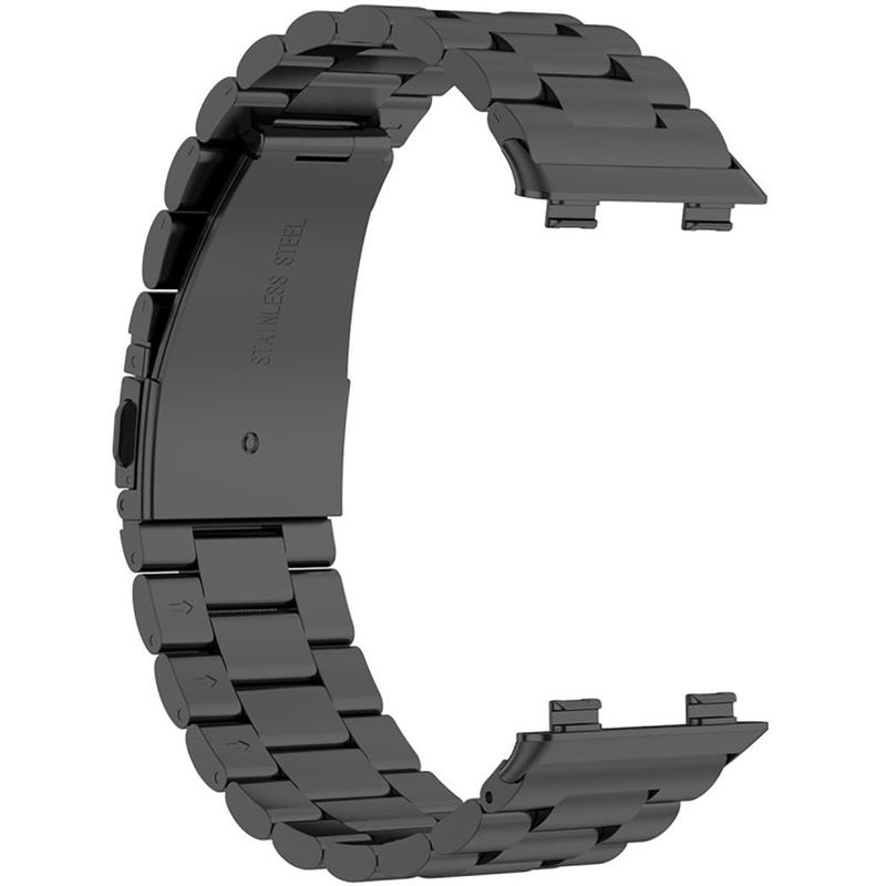 Watch Strap Oppo Watch 2 42mm - Metal Steel Band - Black