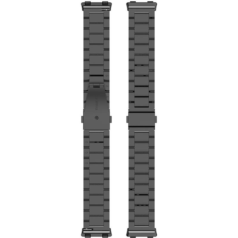 Watch Strap Oppo Watch 2 42mm - Metal Steel Band - Black