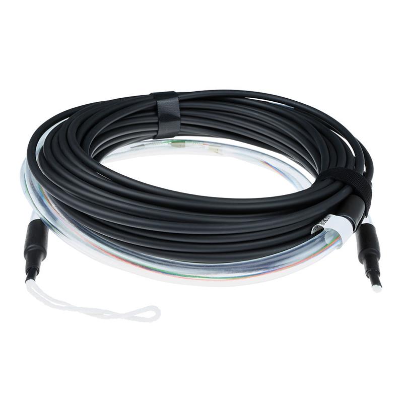ACT RL4104 Glasvezel kabel 40 m 8x LC OS2 Geel