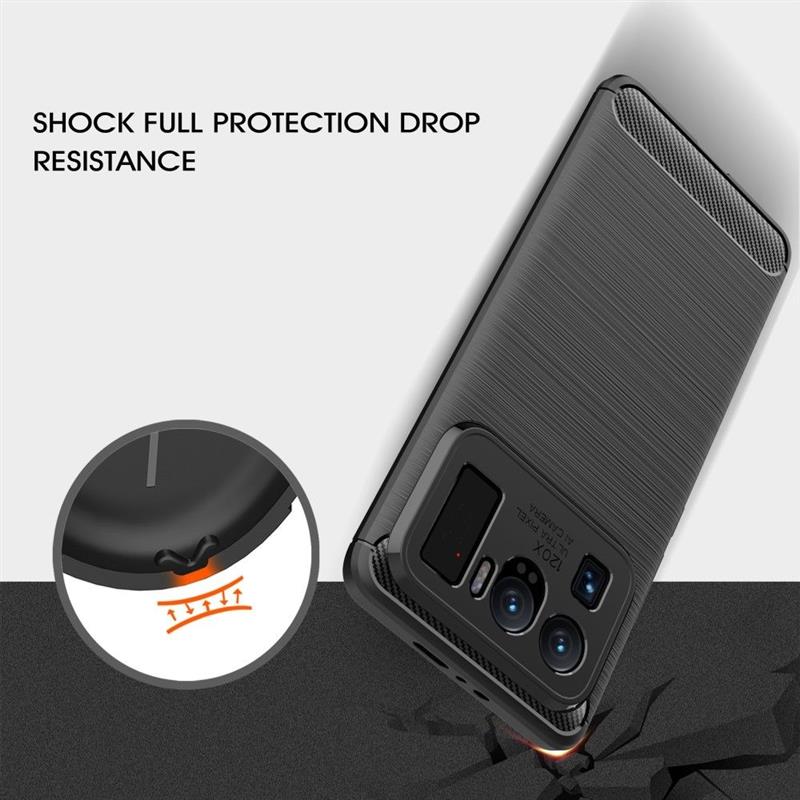 Xiaomi Mi 11 Ultra - Rugged Soft TPU Case - Black