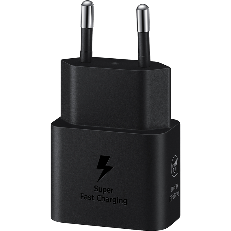 Samsung 25W USB-C Adapter - Black - - T2510 bulk packed 