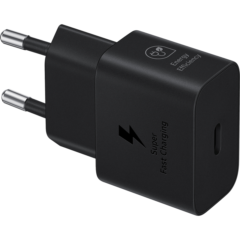 Samsung 25W USB-C Adapter - Black - - T2510 bulk packed 