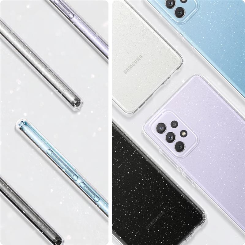 Spigen Case Samsung Galaxy A72 - Liquid Crystal Glitter - Clear