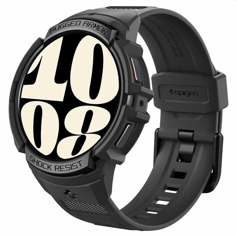 Spigen Case Samsung Galaxy Watch6 40mm - Rugged Armor Pro - Black